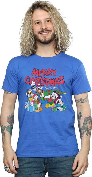 Immagine prodotto Disney Mickey And Friends Winter Wishes Maglietta Uomo (3XL)