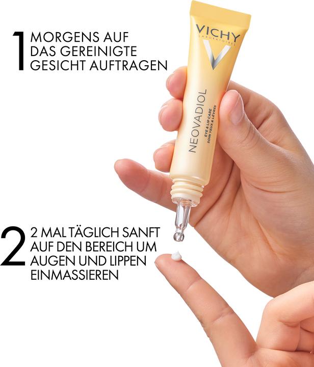 Image du produit Vichy Neovadiol yeux&lèvres soin multi-correction (Sérum, 15 ml, Jour + nuit)