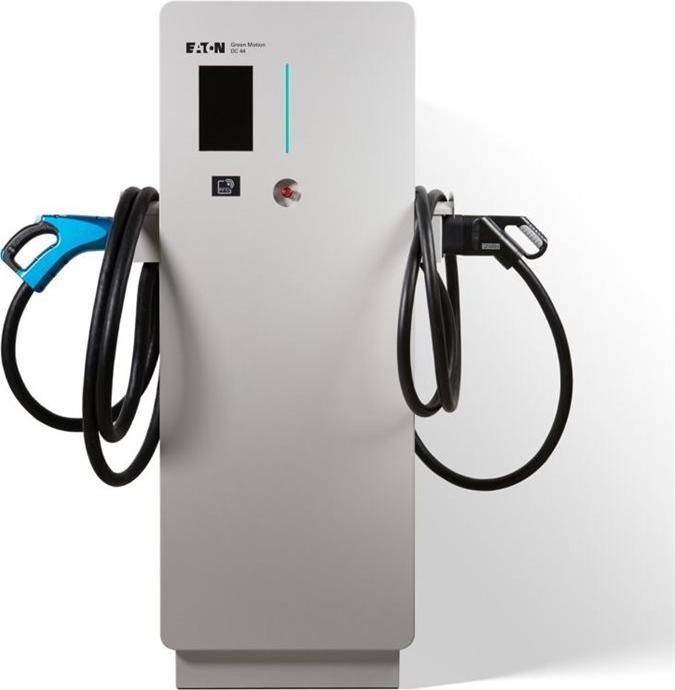 Produktbild Eaton Motion DC 66 EV charging station Online CCS 2 connector RJ45 communication interface RFI (Typ 2, 66 kW, 165 A)