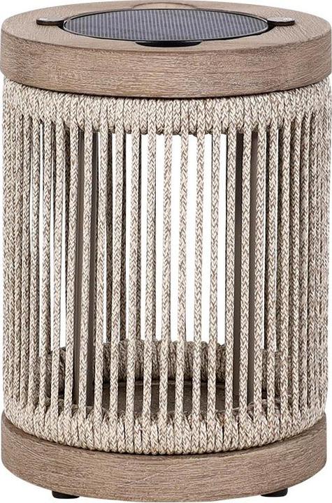 Les Jardins Solar-Tischleuchte Rop&Strip TECK063 (200 lm, IP55)