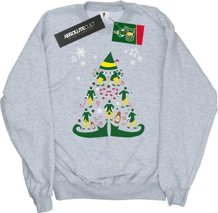Elf Christmas Tree Sweatshirt (XL)
