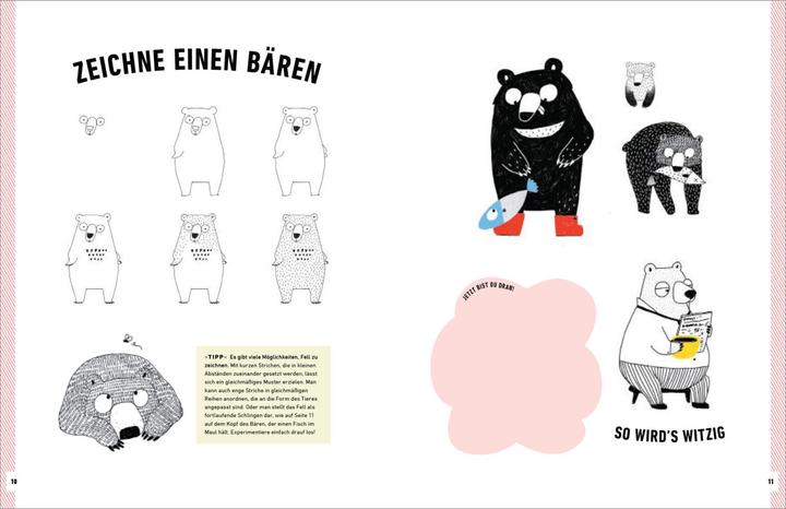 Image du produit Witzige Tiere zeichnen