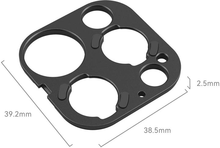 Actual product image SmallRig T-Series Lens Back Mount Plate for iPhone 15 Pro Max/ 15 Pro Cage 4399