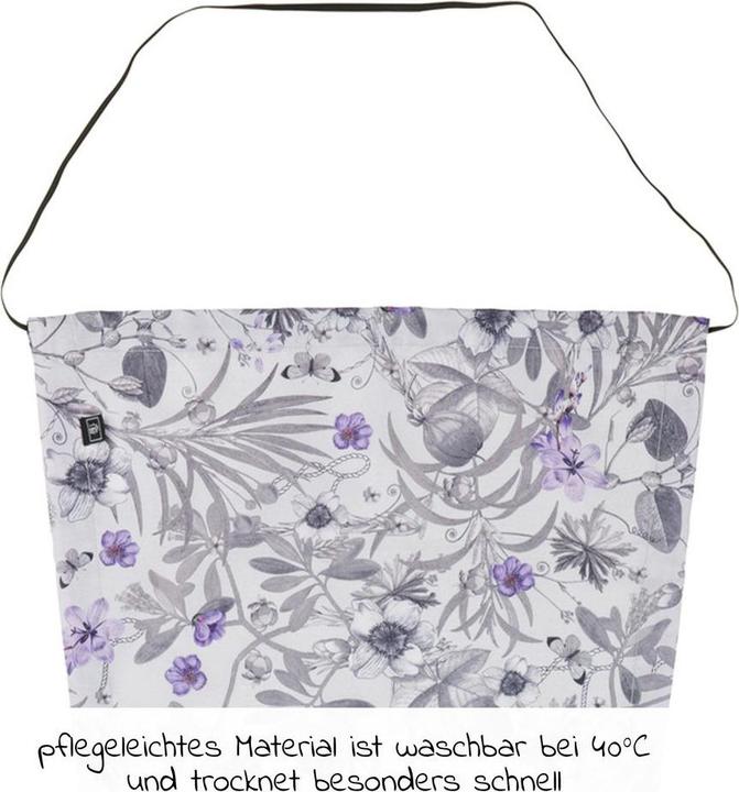 Actual product image Hauck Pushchair Sunshade Floral Grey