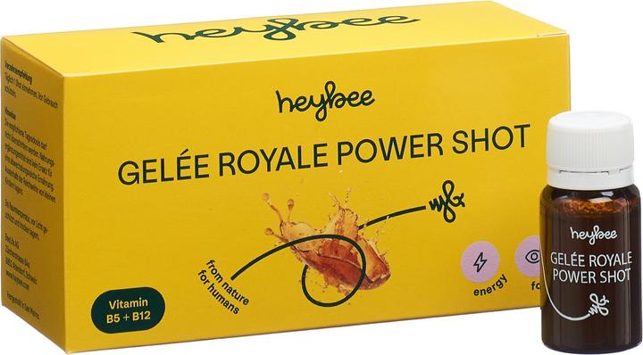 Actual product image Heybee Gelee Royale Power Shot (10 Piece, Ampoule, 224 g)