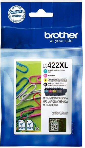 Actual product image Brother LC422XL HY Value Pack (M, C, FC, Y)
