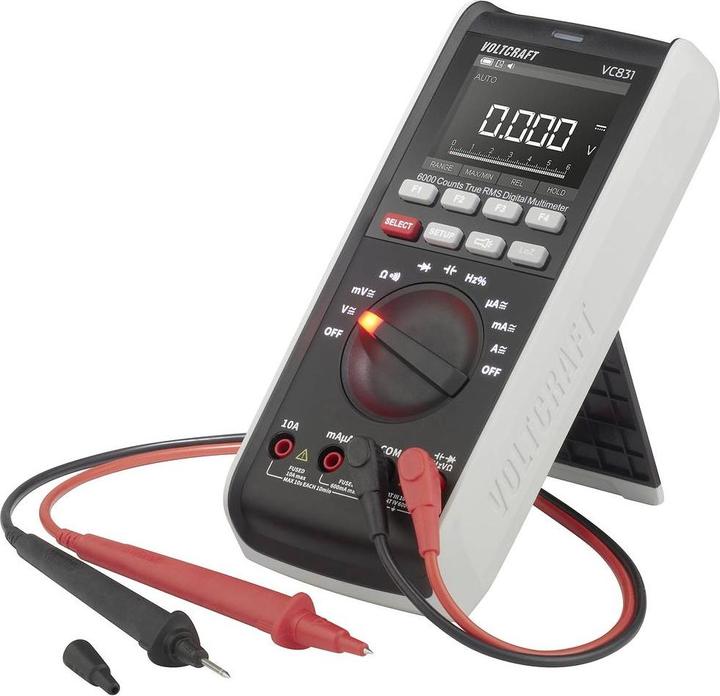 Actual product image Voltcraft VC831 SE Hand-Multimeter digital CAT III 1000 V, CAT IV 600 V Anzeig (CAT III 1000V, CAT IV 600V)