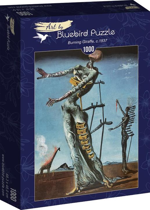 Actual product image Bluebird 1000 Salvador Dali, Flaming Giraffe, 1937 (1000 pieces)