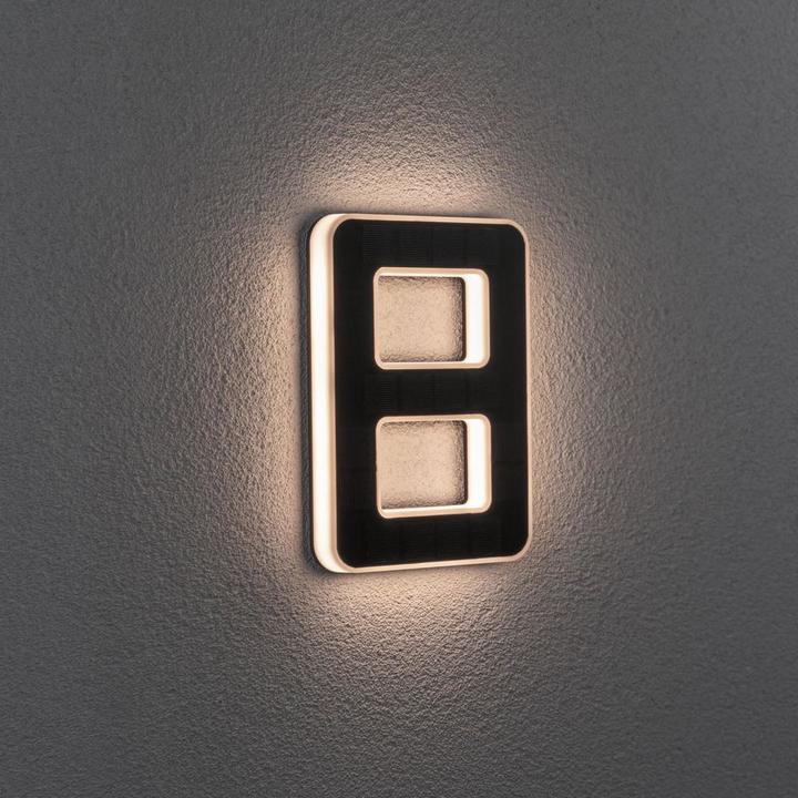 Actual product image Paulmann Solar house number (20 lm, IP44)