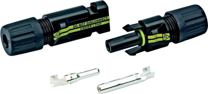 Produktbild Cimco Steckkontakt-Set Solar 4 188010 separat verpackt MC (Solarstecker)