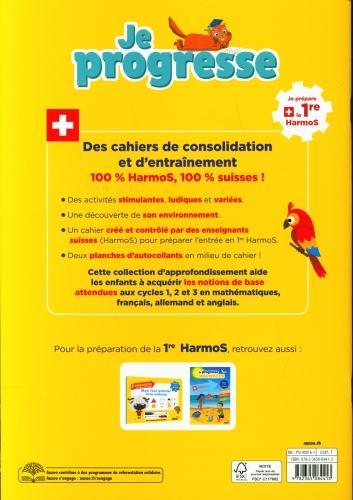 Actual product image Je progresse J'entre en 1re harmos / Mes premières activités (French, Collectif, 2021)