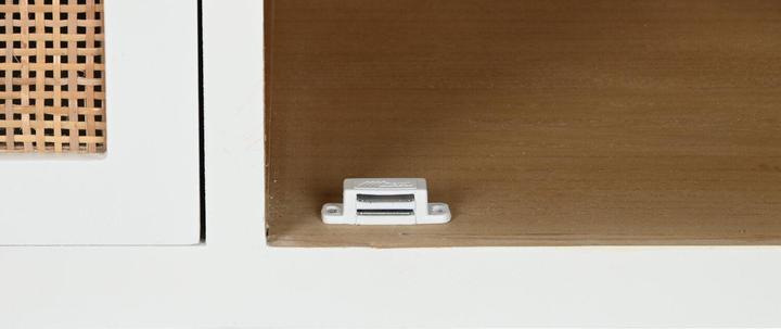 Actual product image Esprit TV furniture Home White Crystal Paolownia wood 120 x 40 x 50 cm (120 x 40 x 50 cm)