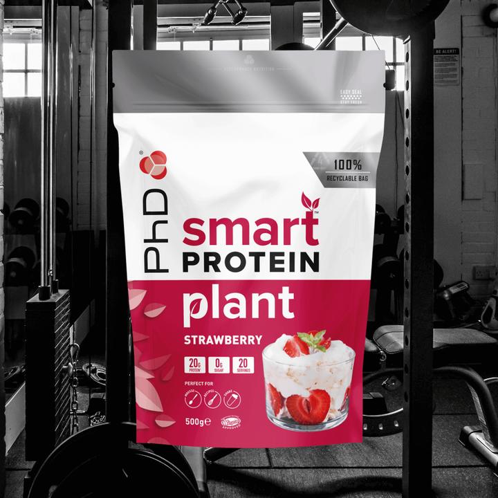 Actual product image PhD Nutrition Smart Plant Protein 500g (Strawberry, 1 pcs., 551 g)