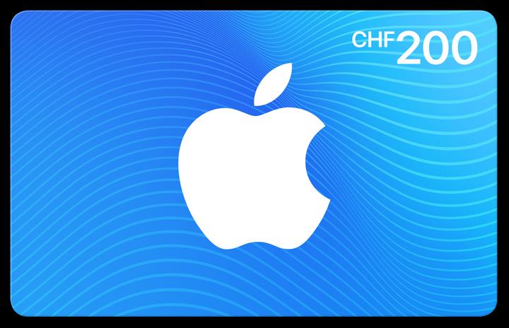 Apple App Store & iTunes Gift Card (200 CHF)