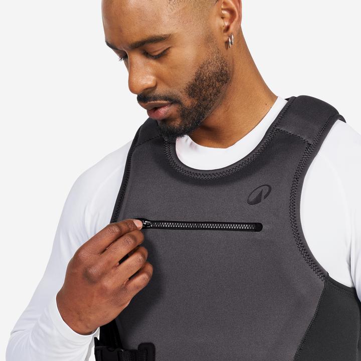 Image du produit Tribord Gilet d'impact et d'aide à la flottabilité 50N court - 500 noir (XL)