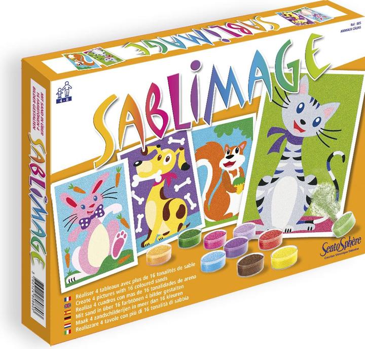 Image du produit Sentosphere sablimage animaux calins