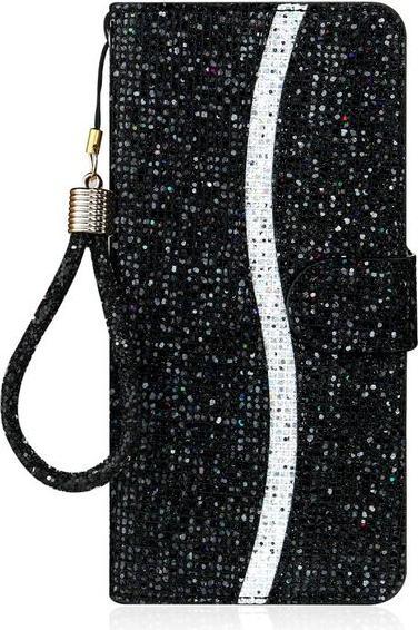 Image du produit MU Style Housse en cuir pailleté à rayures (Apple iPhone 7, Apple iPhone SE (3ème génération), Apple iPhone 8, Apple iPhone SE (2ème génération))