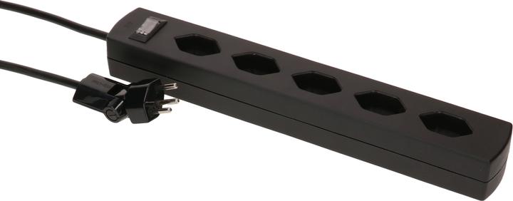 Produktbild Max Hauri Safety Line 90° mit Schalter (5 x, Typ 13, 2 m)