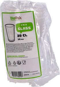 Actual product image Duni Plastic glasses 39 cl, 10 pieces (10 x)