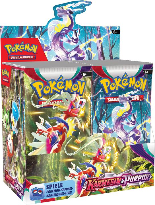 Produktbild Pokémon Karmesin & Purpur (Deutsch, Booster Pack)