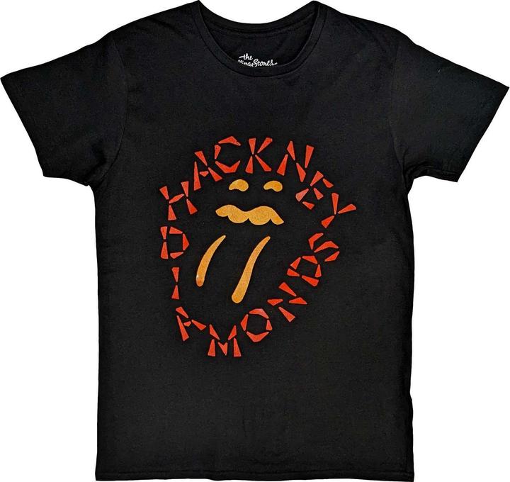 Produktbild The Rolling Stones Erwachsene Hackney Diamanten Zunge TShirt (L)