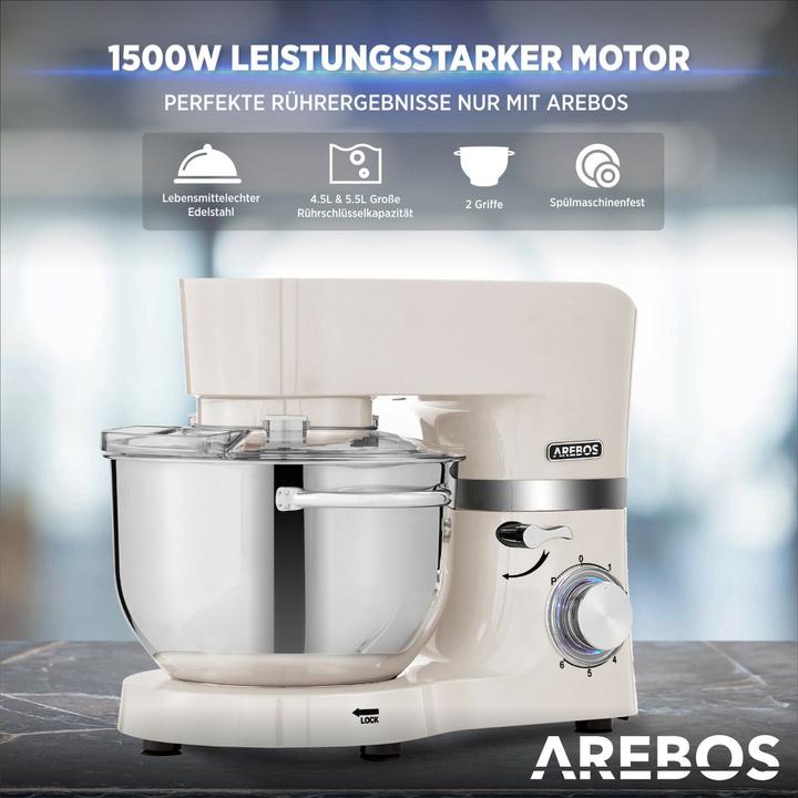 Image du produit Arebos Robot de cuisine (1500 W)