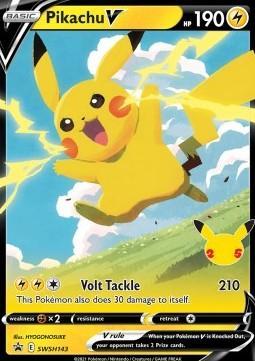 Productafbeelding Pokémon Celebrations Pikachu Vmax Premium Figure Collection (Engels, Box Set & Verzameling)