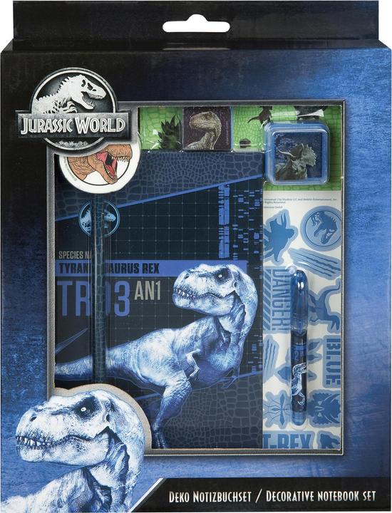 Immagine prodotto Undercover Taccuino Jurassic World 11,8 x 17,7 cm, in bianco, blu (11,8 x 17,7 cm, Nessuna, Copertina rigida)