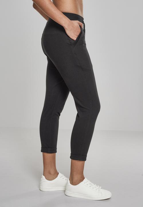 Produktbild Urban Classics Ladies Open Edge Terry Turn Up Pants (XXL)