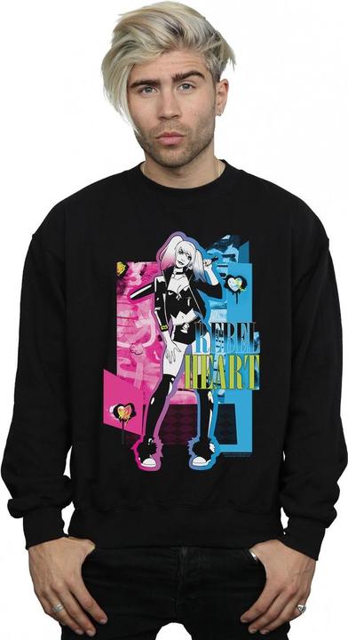 Produktbild Harley Quinn Rebel Heart Baumwoll Sweatshirt (L)