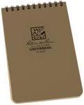 Actual product image Rite in the Rain All-weather (15 x 10 cm, Lined, No binding)