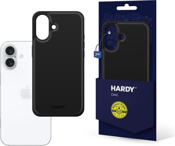 Actual product image 3MK HARDY Apple Silky Leather MagCase pro Apple iPhone 16 Plus (5903108586474) (Apple iPhone 16 Plus)