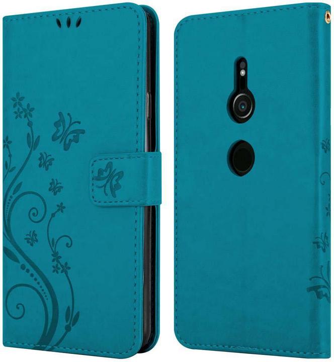 Actual product image Cadorabo Flower Book Cover (Sony Xperia XZ2)