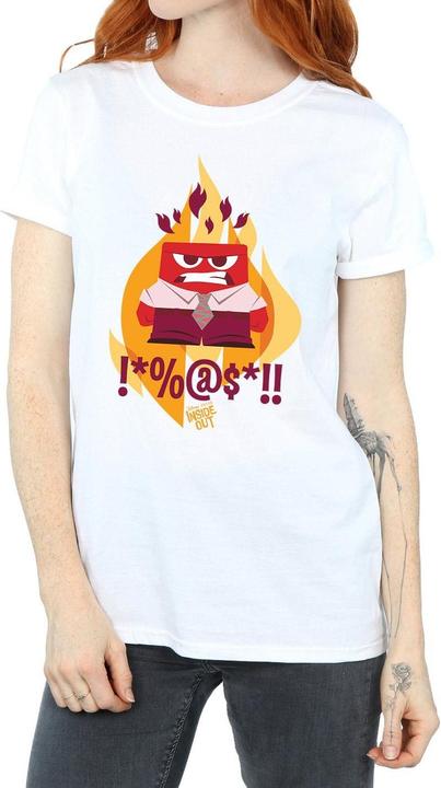 Immagine prodotto Disney Inside Out Fired Up Maglietta Ampia Donna (XXL)