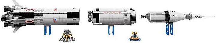 Image du produit LEGO NASA Apollo Saturn V (21309, LEGO Ideas, LEGO difficiles à trouver)