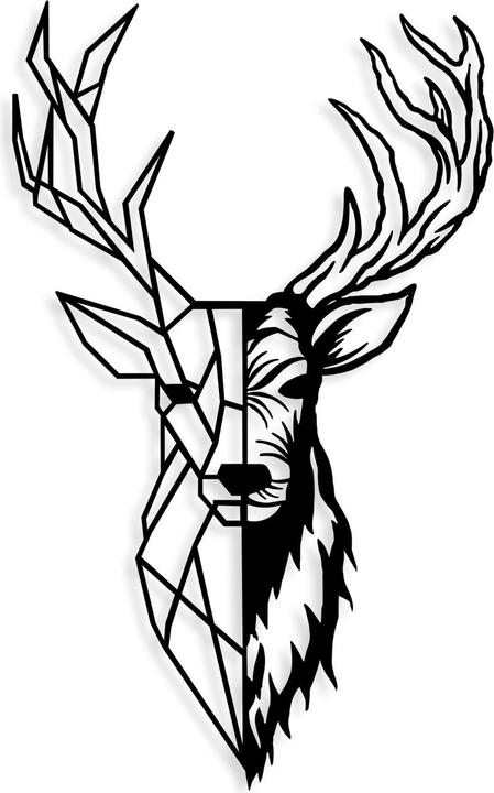 Wallxpert Deer Whisper (42 x 70 cm)
