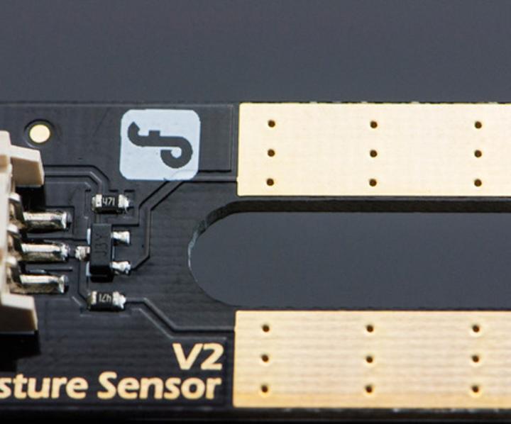 Produktbild DFRobot Gravity Analoger Bodenfeuchtigkeit Sensor für Arduino