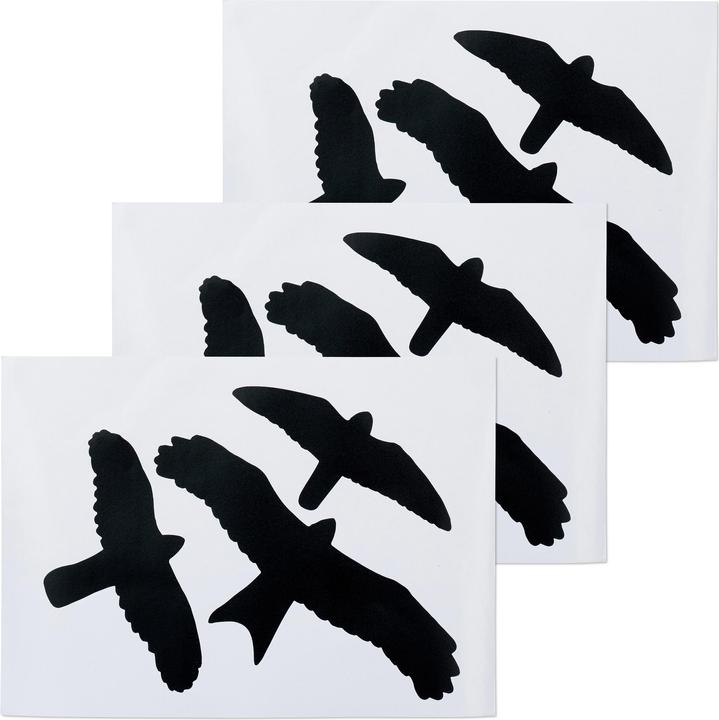 Actual product image Relaxdays Bird Silhouette Stickers Set Of 9