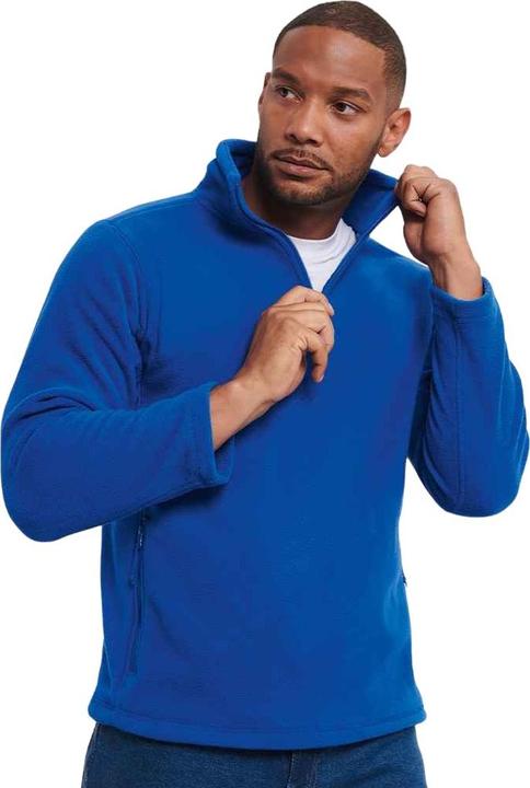 Immagine prodotto Russell Top in pile da uomo con collo a zip per l'outdoor (XS)