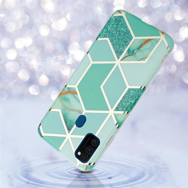 Actual product image Cadorabo IMD TPU Colorful Marble Cover (Huawei P20 Lite)