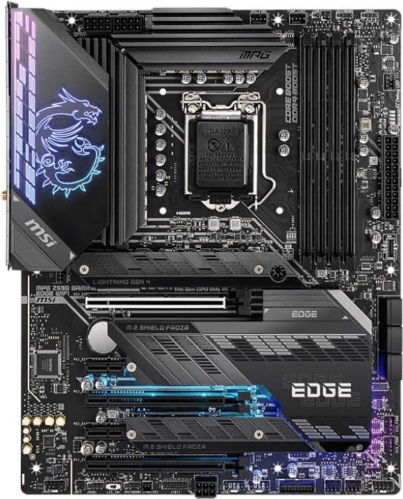 Produktbild MSI MPG Z590 Gaming Edge Wifi (LGA 1200, Intel Z590, ATX)