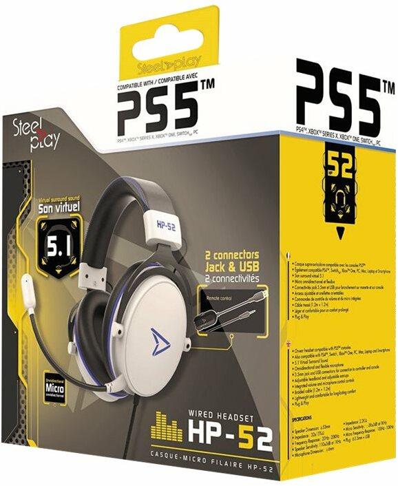 Actual product image Steelplay HP52 headset (Cable)
