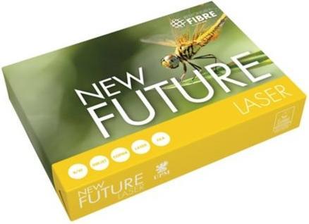 Produktbild UPM Paper Papir til sort/hvid-print New Future Lasertech, med hul, A4, 80 g 2.500 ark