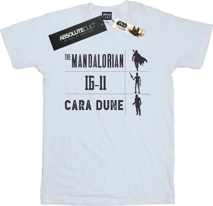 Image du produit Star Wars - T-shirt THE MANDALORIAN WARRIOR SILHOUETTES - Homme (3XL)