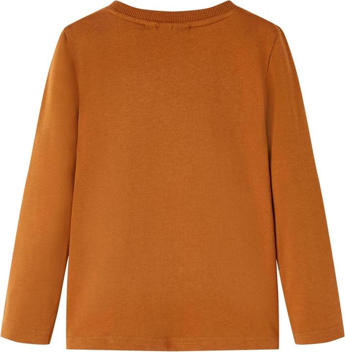 Produktbild VidaXL Kinder-Langarmshirt Cognac 104,Material: 100 (104)