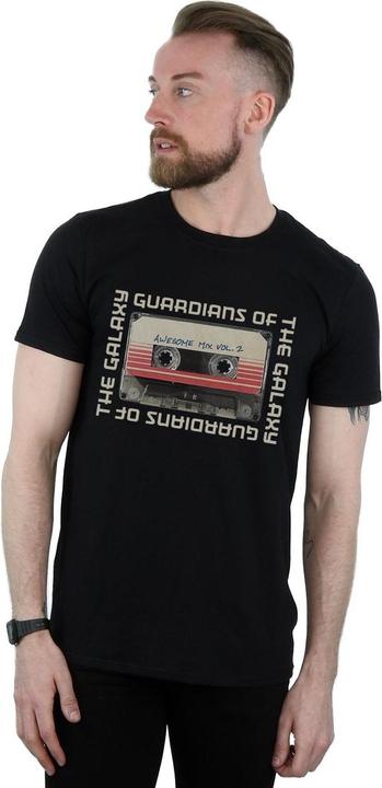Image du produit - T-shirt GUARDIANS OF THE GALAXY AWESOME MIX CASSETTE VOL. - Homme (L)