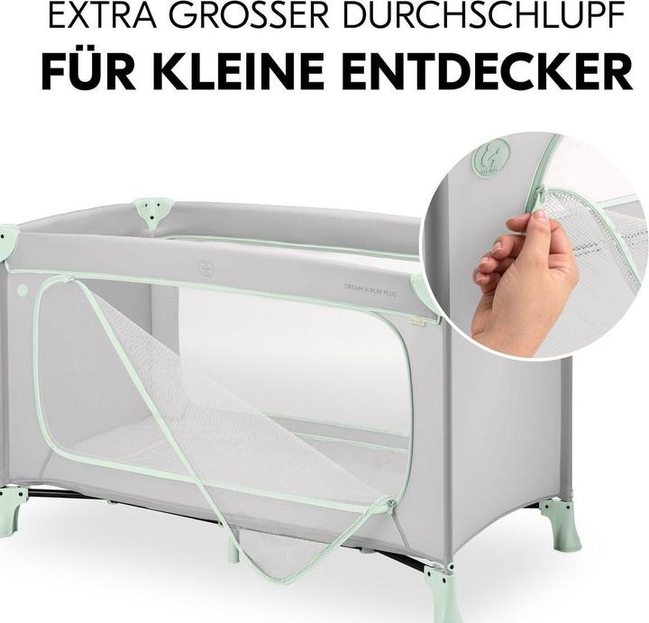 Actual product image Hauck Reisebetten Reisebett Set Dream N Play Plus inkl. Alvi