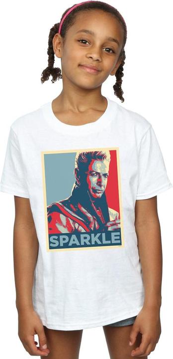 Immagine prodotto Thor Ragnarok Grandmaster Sparkle Maglietta Ragazze (140, 146)