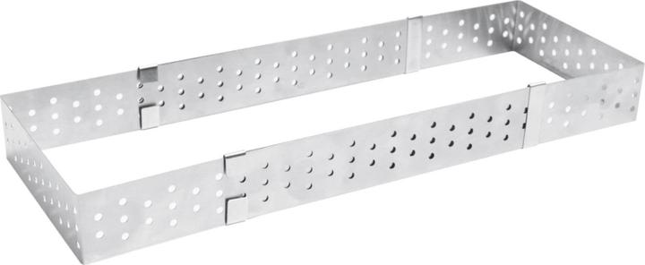 Immagine prodotto ScrapCooking Perforazione regolabile del telaio della torta, acciaio inossidabile. Da 22 a 42 cm