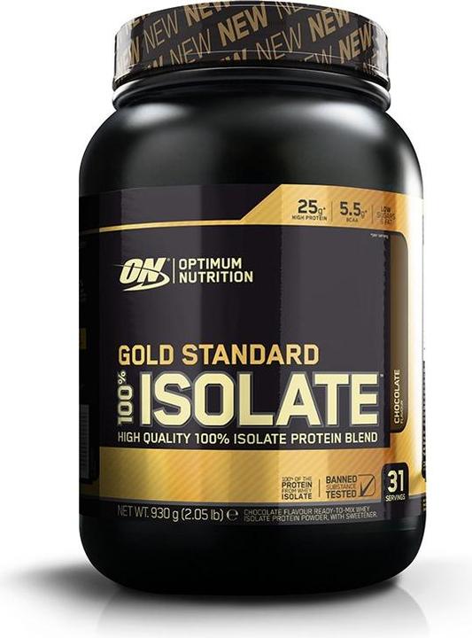Image du produit Optimum Nutrition Isolat Gold Standard (Chocolate, 1 pcs, 930 g)